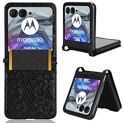Coque Motorola Razr 50 - Noir pas cher
