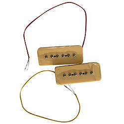 Pickup P90 guitare électrique - Jaune