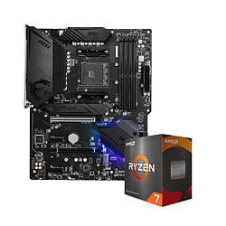 AMD Ryzen 7 5800X + MPG B550 GAMING PLUS Processeur 8 cœurs/16 threads - Socket AM4 - 105W