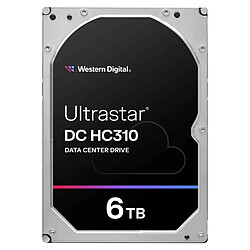 Western Digital Ultrastar DC HC310 6 To (0B36039)