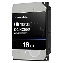 Western Digital Ultrastar DC HC550 16 To (0F38462) Disque dur serveur 3.5" 16 To 7200 RPM 512 Mo SATA 6Gb/s 4Kn (bulk)