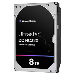 Western Digital Ultrastar DC HC320 8 To (0B36400) Disque dur serveur 3.5" 8 To 7200 RPM 256 Mo SAS 12Gb/s 512e (bulk)