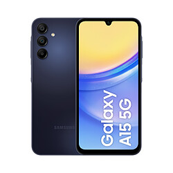 Samsung Galaxy A15 - 5G - 4/128 Go - Bleu nuit