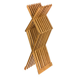 Avis 3S. x Home Tabouret Pliant en Bambou Beige ALEXA