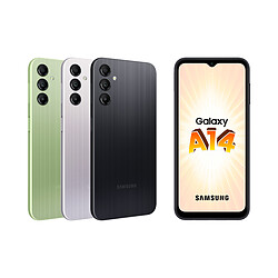 Samsung Galaxy A14 - 4G - 4/64 Go - Argenté