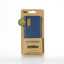 WE Coque Bio SAMSUNG GALAXY S20 - Eco-Friendly Biodégradable et Compostable - Housse Etui Antichoc, Compatible avec L'induction, Ultra Protection Bumper, Anti Rayure - Bleu 