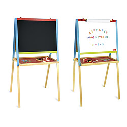 Jeujura TABLEAU MULTIFONCTIONS EN BOIS avec fonction DESSIN - 8743