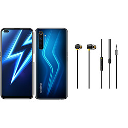 6 Pro - 8/128 Go - Bleu + realme buds 2