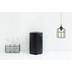 Poubelle Newicon 20 L Noir, Brabantia