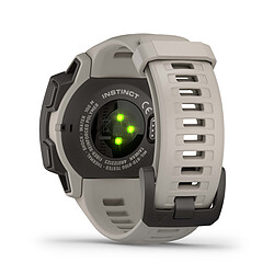 Montre connectée Mixte Garmin Instinct 010-02064-01 - Bracelet Silicone Gris pas cher