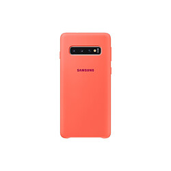 Samsung Coque Silicone Galaxy S10 - Rose