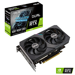 ASUS GeForce RTX 3060 V2 OC - Dual - 12 Go Carte graphique Gaming - PCI-Express 4.0 - 12 Go GDDR6 - 192 bits