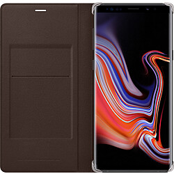 Avis Samsung Flip Wallet Galaxy Note9 - Marron