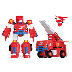 Super Wings - Véhicule Transformable en robot ''Transforming Cruiser'' 18 cm - JETT - YW720311