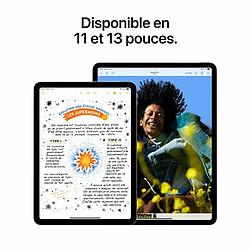 Apple iPad Air 11 pouces (2024) - Wi-Fi + Cellular - 256 Go - Gris pas cher