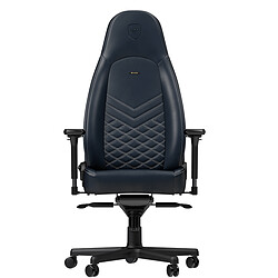 Noblechairs ICON - Vrai Cuir - Bleu nuit