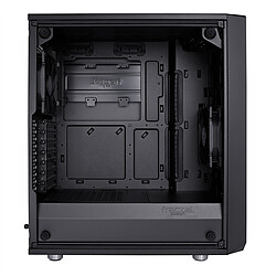 Avis Fractal Design Meshify C Black Tempered Glass Dark Tint