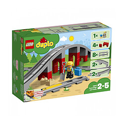 LEGO® DUPLO® Ma ville - Les rails et le pont du train - 10872