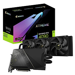 Gigabyte GeForce RTX 4090 AORUS XTREME WATERFORCE - 24 Go Carte Graphique Gamer - PCI-E 4.0 - 24 Go GDDR6X -  384 bits