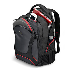 PORT Designs Sac à dos PC Portable 14''/15.6'' - Courchevel - Noir/Rouge