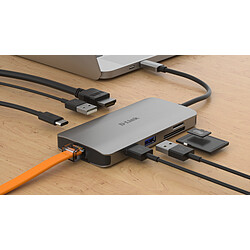 D-Link DUB-M810 - Hub USB-C 8 en 1 pas cher