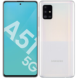 Samsung A51 - 5G - 128 Go - Blanc Prismatique - Reconditionné