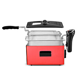 Friteuse Kitchencook 3L 2100W Rouge