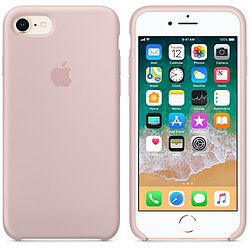 Apple iPhone 8/7 Silicone Case - Rose des sables pas cher