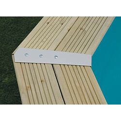 Avis ubbink Piscine bois Océa 5,80 x 1,30 cm - Liner gris