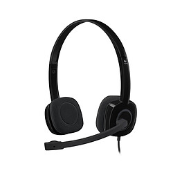 Logitech STEREO HEADSET H151 Casque léger et réglable