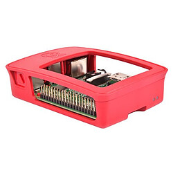 Avis Raspberry Pi 2519567 accessoire pour carte de développent Logement Rouge, Blanc