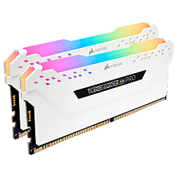 Corsair Vengeance RGB PRO Blanc Kit de 2 Mémoires Factices