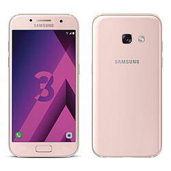 Samsung Galaxy A3 2017 - Rose · Reconditionné Smartphone 4,7'' HD - 4G - 16 Go - Android 7.0 - IP68 - Capteur d'empreintes digitales