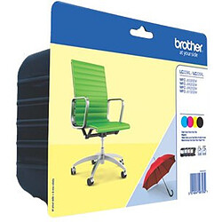 BROTHER - (Blister)  PACK 4 INK CART BROTHER - (Blister)  PACK 4 INK CART