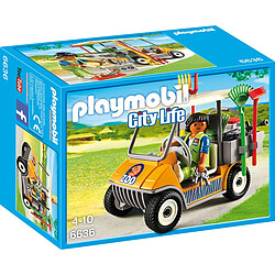 Playmobil® CITY LIFE - Soigneur animalier avec véhicule - 6636