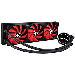 XILENCE Kit Watercooling LiQuRizer LQ360 360mm (Noir/Rouge)