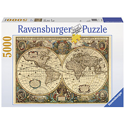 Ravensburger 5000p Mappemonde antique - 17411