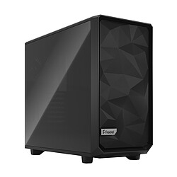 Fractal Design Meshify 2 TG Dark (Noir) Boîtier Moyen Tour Noir avec Fenêtre en Verre Trempé (Dark)