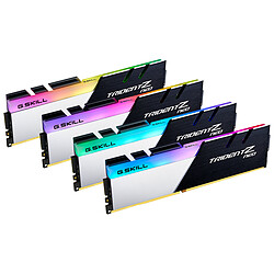 G.Skill Trident Z Neo - 4 x 16 Go - DDR4 3600 MHz CL16 - Noir 64 Go de mémoire PC - 4 barrettes de RAM DDR4 PC4-28800 - CAS 16 - RGB - F4-3600C16Q-64GTZN