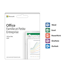 Avis Microsoft Office Famille et Petite Entreprise 2019 1 poste PC / MAC