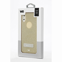 Coque de protection paillettes We pour IPhone X/Xs 