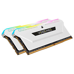 Avis Corsair Vengeance RGB PRO SL Series 32 Go (2 x 16 Go) DDR4 3600 MHz CL18 - Blanc