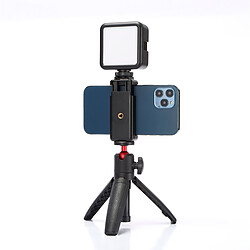 WE Vlog Kit pour Caméra Vidéo Smartphone Trépied Hauteur Réglable Microphone avec Lumière LED, Support de Téléphone, Compatible avec Téléphone DSLR Youtube Vlog