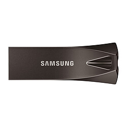 CLE USB SAMSUNG 128G USB 3.1 BAR PLUS - TITAN GRAY VITESSE LECTURE JUSQU'A 300Mo/S MUF-128BE4/APC