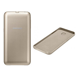 Samsung PowerBank à induction 3400mA design Gold