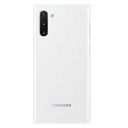 Samsung Coque LED Galaxy Note10 - Blanc