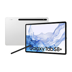 Tablette Tactile Samsung Galaxy Tab S8+ 128Go Argent - WiFi