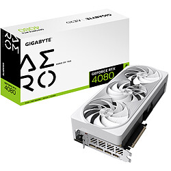 Gigabyte GeForce RTX 4080 AERO OC - 16 Go DLSS 3 - 16 Go GDDR6X - HDMI/3x Display Port - PCI Express 4.0 16x