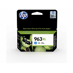 HP 963XL Cartouche d'encre High Yield Cyan Original Ink Cartridge