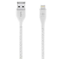 Avis Belkin Câble Lightning vers USB + attache - Blanc